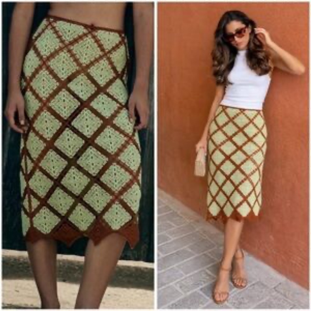VIRAL ZARA NEW (TWO PIRCE SET ) ICROCHET SKIRT AND TOP SIZE M
🚨NO DISCOUNT - Picture 12 of 16